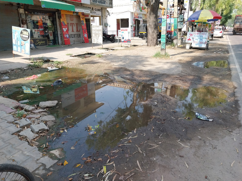 गढ़शंकर के नंगल रोड के नालों की सफाई की मांग